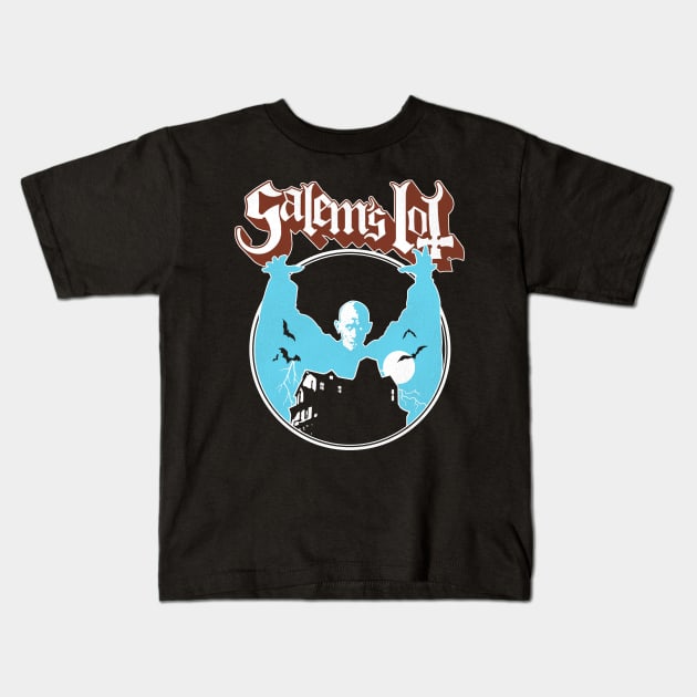 Salem's Lot Ghost Kids T-Shirt by darklordpug